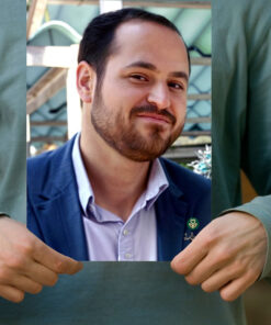 پوستر شهید نوید صفری/شهیدی که حاجت میدهد