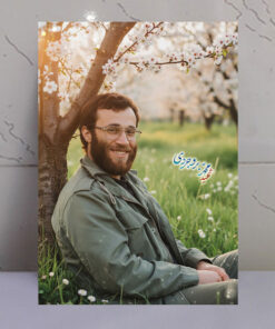 قاب شاسی شهید محمد بروجردی طرح باغ و درخت