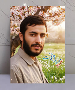 قاب شاسی شهید محمد ابراهیم همت طرح بهاری