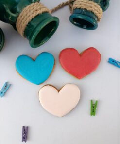 کوکی آیسینگ طرح قلب