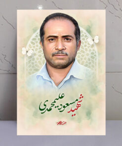 قاب شاسی شهید مسعود علیمحمدی طرح ملت مجاهد