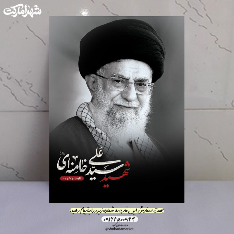قاب شاسی شهید سید علی حسینی خامنه ای