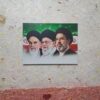 قاب شاسی امام خمینی و رهبر شهید و امام خامنه ای