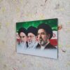 قاب امام خامنه و رهبر شهید و امام خمینی
