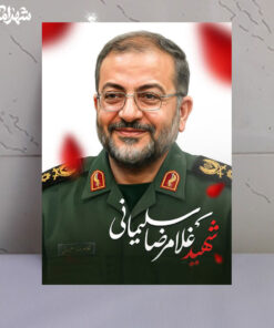 قاب شاسی شهید سردار غلامرضا سلیمانی