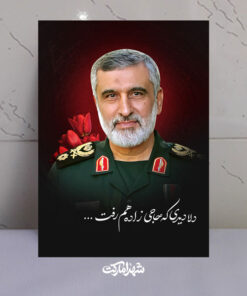 قاب شاسی شهید حاجی زاده (دلا دیدی که حاجی زاده هم رفت)