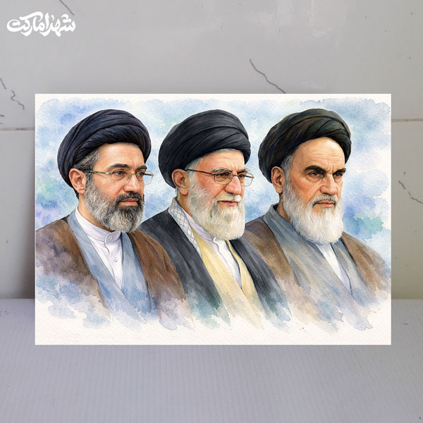 قاب شاسی امام خمینی و رهبر شهید و امام خامنه ای طراحی دیجیتال قاب شاسی امام خمینی و رهبر شهید و امام خامنه ای طراحی دیجیتال