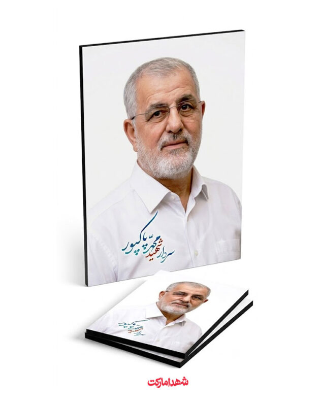 قاب شاسی سردار شهید محمد پاکپور بسیار باکیفیت