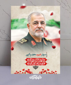 قاب شاسی فرمانده کل سپاه پاسداران شهید پاکپور