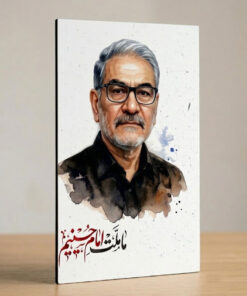 قاب شاسی ما ملت امام حسینیم شهید علی شمخانی