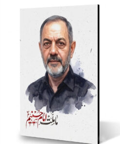 قاب شاسی ما ملت امام حسینیم سپهبد شهید عزیز نصیرزاده