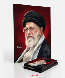 قاب شاسی با تصویر رهبر شهید سید علی خامنه ای با کیفیت بالا