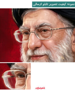 خرید قاب شاسی با تصویر رهبر شهید سید علی خامنه ای با کیفیت بالا