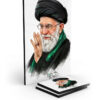 قاب شاسی رهبر شهید سیّد علی خامنه ای طراحی دیجیتال