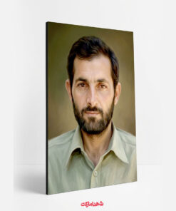قاب شاسی شهید سردار مهدی باکری فرمانده لشکر عاشورا