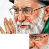خرید قاب شاسی رهبر شهید سیّد علی خامنه ای طراحی دیجیتال