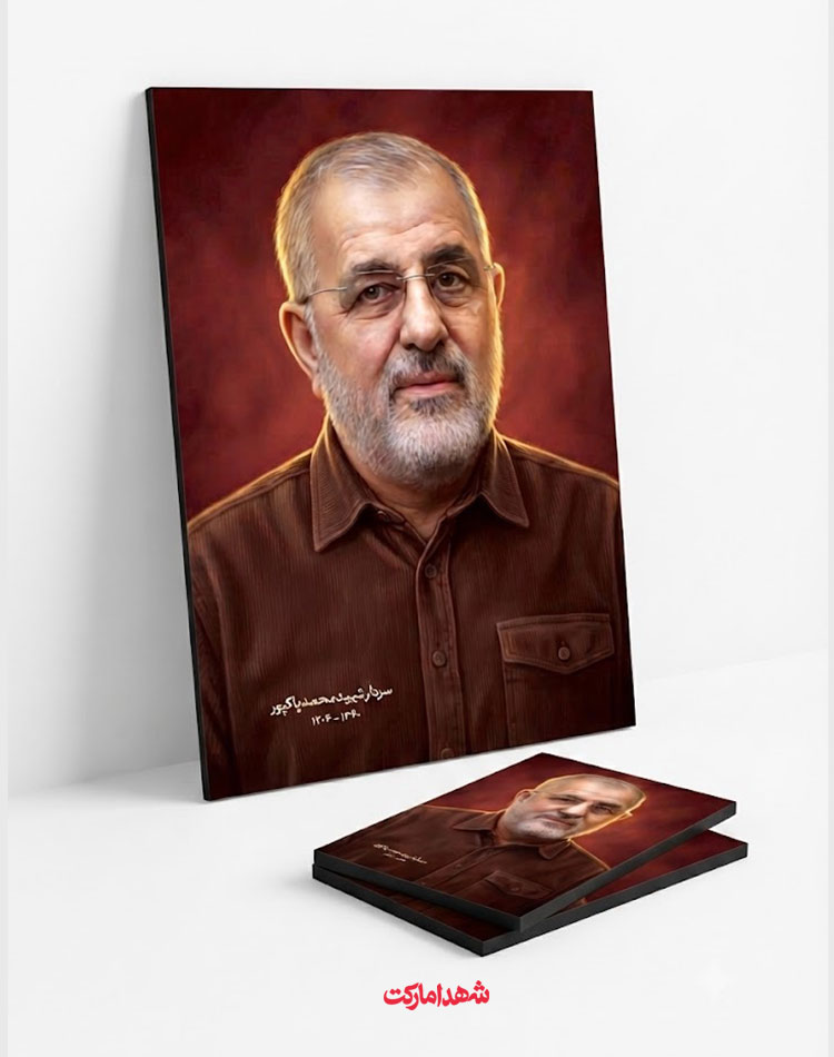 قاب شاسی سردار شهید محمد پاکپور فرمانده سپاه قاب شاسی سردار شهید محمد پاکپور فرمانده سپاه