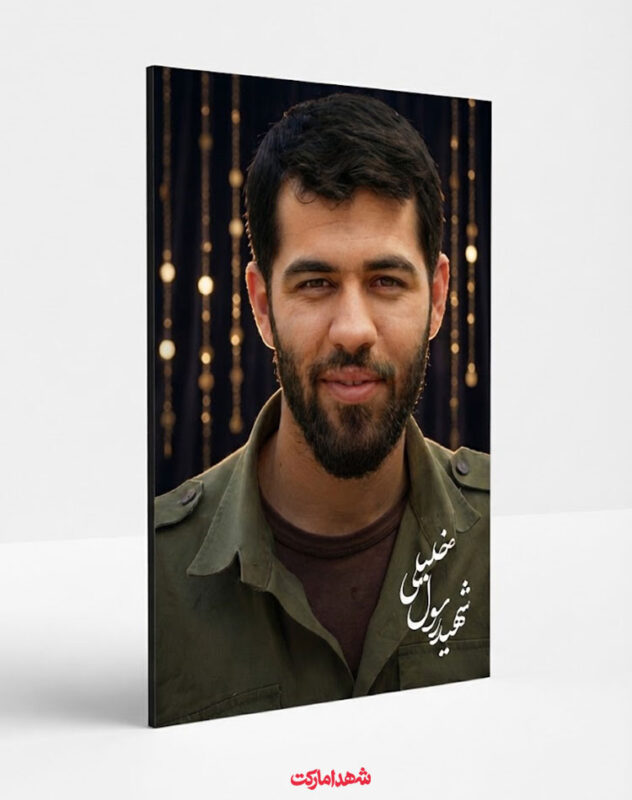 قاب شاسی شهید رسول(حسن) خلیلی مدافع حرم