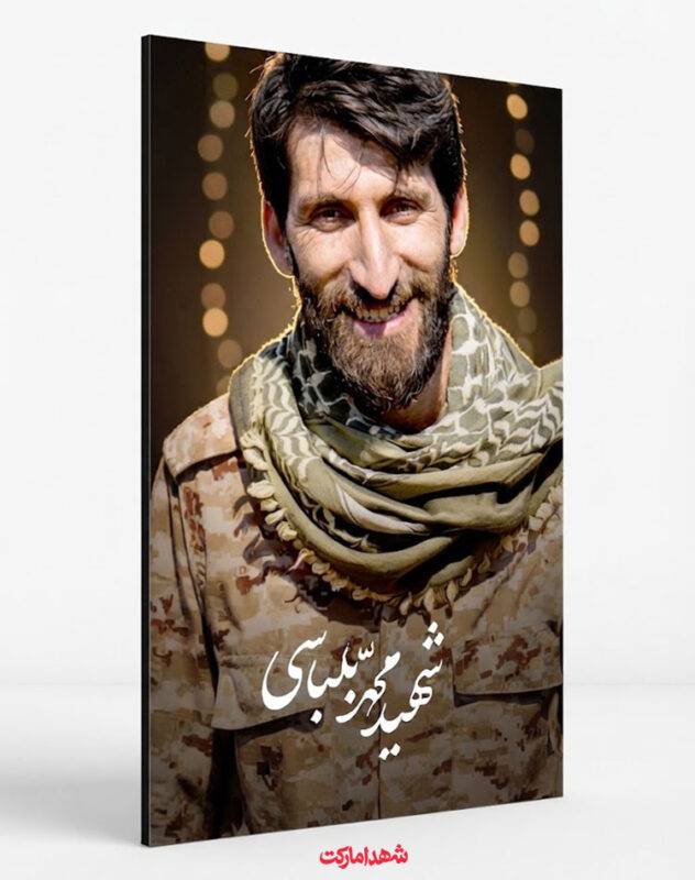 قاب شاسی شهید حاج محمد بلباسی مدافع حرم