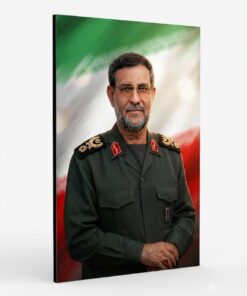 تاقاب شاسی شهید سردار تنگسیری با پرچم سه رنگ ایران